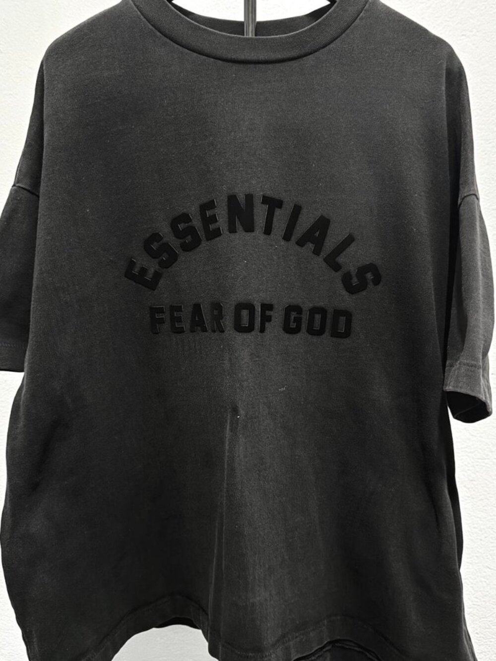 Fear of God Black Short Sleeve Tee